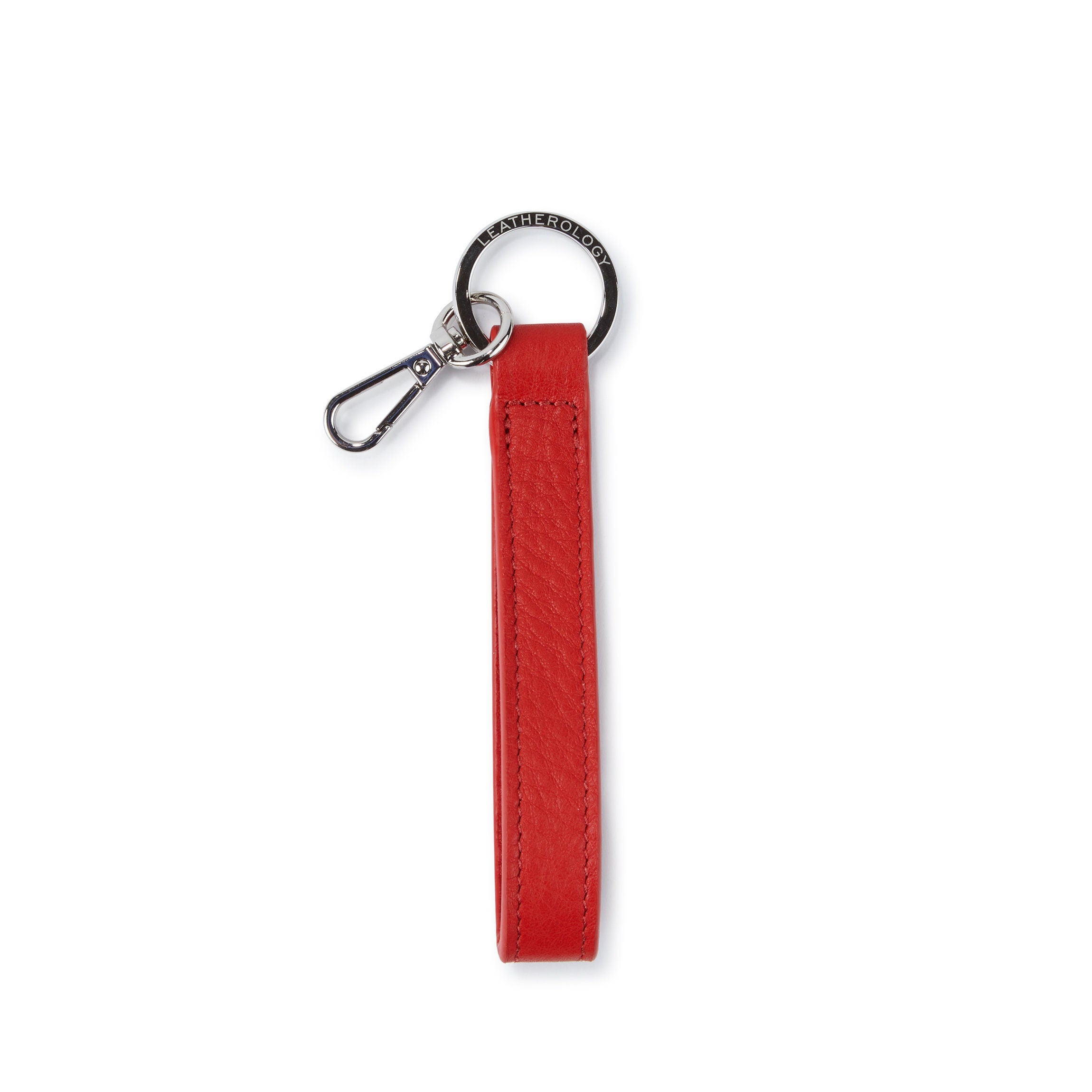Scarlet Loop Keychain - Durable Metal Key Ring for Keys, ID Cards & Accessories - Perfect for Home, Office, Gym & Travel Organization