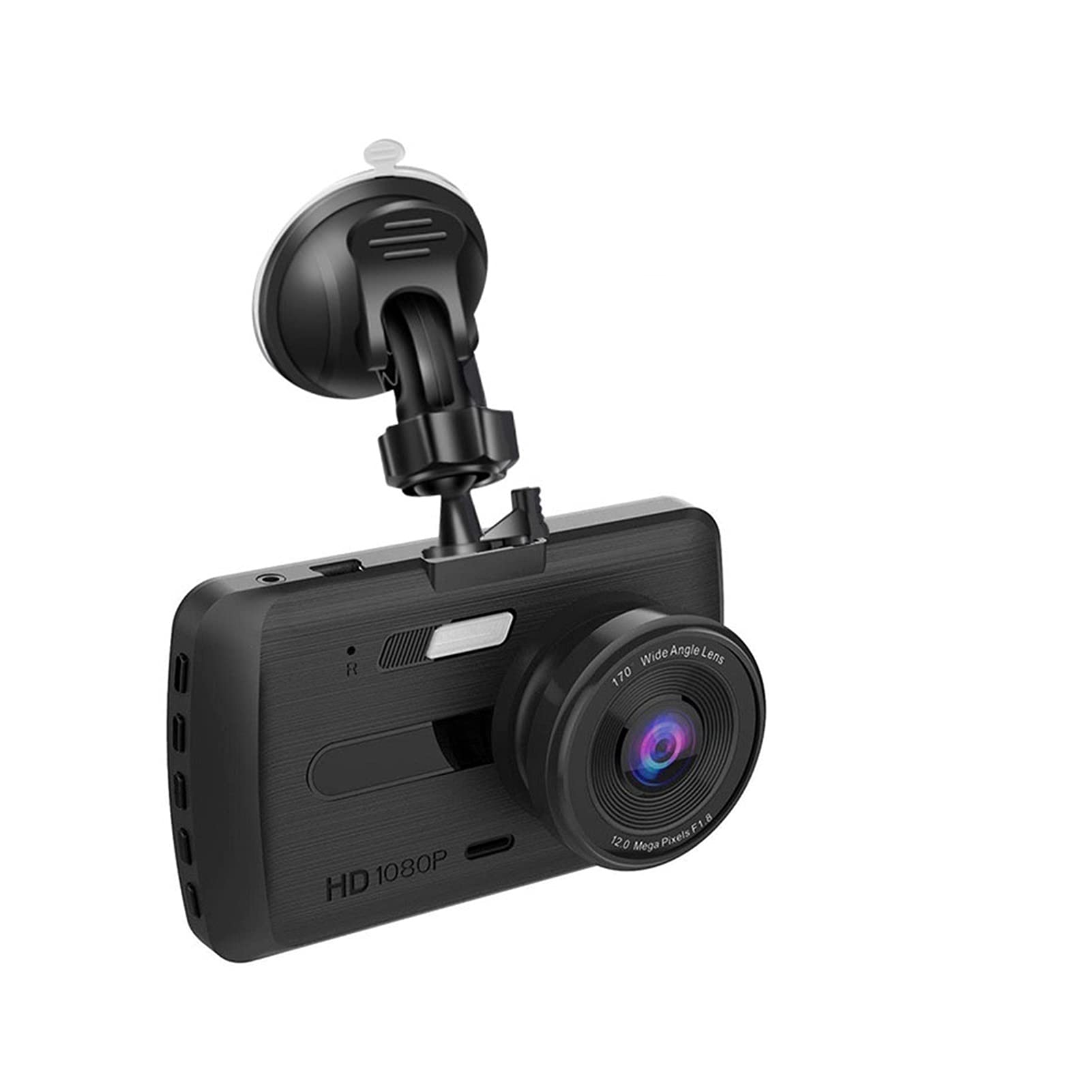 KOVOSCJ 4K Dash Camera for Cars with G-Sensor, 170° Wide Angle, Night Vision & Rearview Camera - HD Auto DVR Video Recorder with Motion Detection | Perfect for Road Trips, Uber/Lyft Drivers & Vehicle Security