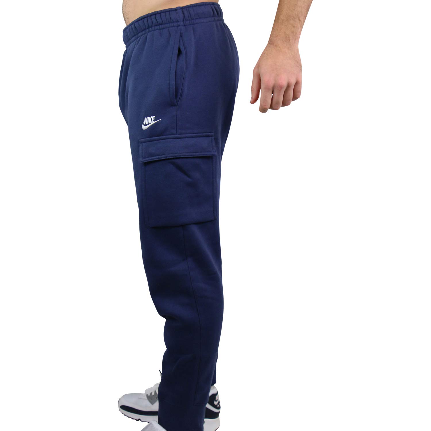 Nike Men's Sportswear Club Fleece Hoodie - Soft & Comfortable Pullover Sweatshirt for Casual Wear, Gym, and Outdoor Activities