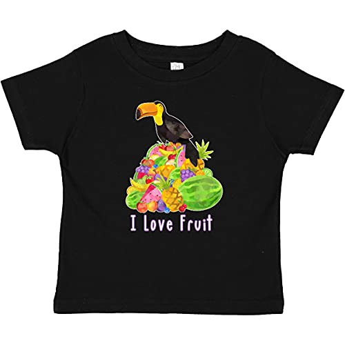 Inktastic I Love Fruit Toucan Baby T-Shirt - Cute Tropical Bird Graphic Tee for Infants & Toddlers - Perfect for Playdates, Birthday Parties & Family Outings