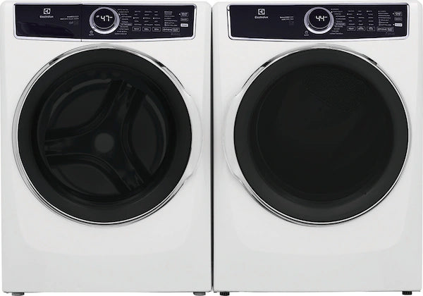 Electrolux 7637 Series White Front Load Washer and Gas Dryer Combo - Perfect for Laundry Rooms & Energy-Efficient Homes