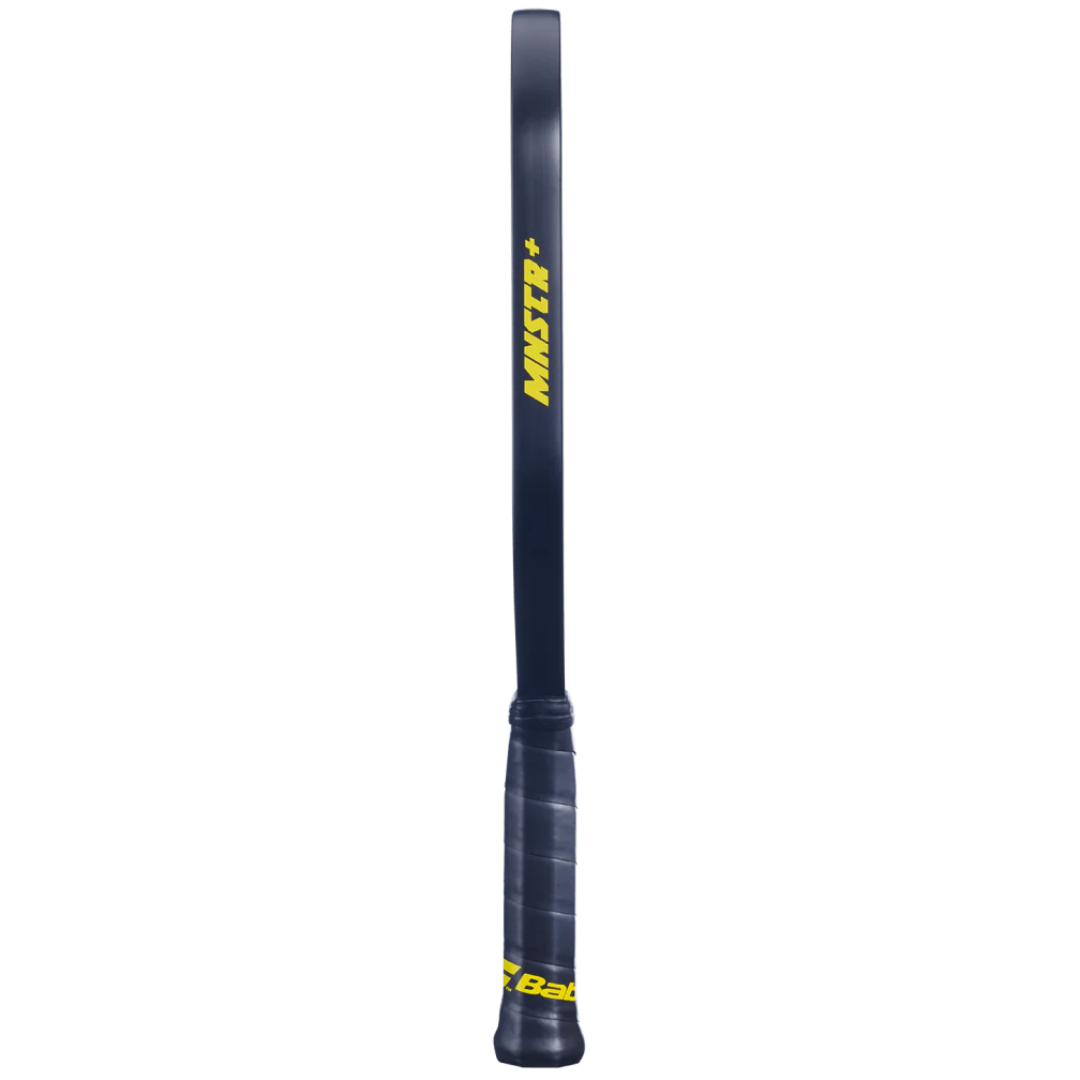 Babolat MNSTR+ Pickleball Paddle - 8.1oz Lightweight Carbon Fiber Racket for Competitive Play | Black & Yellow Design | Perfect for Outdoor & Indoor Court Games