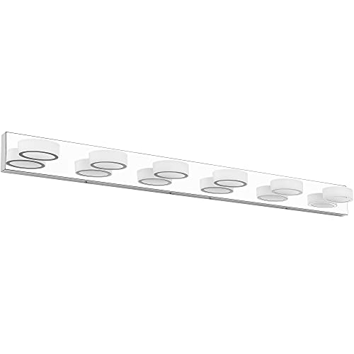 Chrome- Oval shade- Dimmable