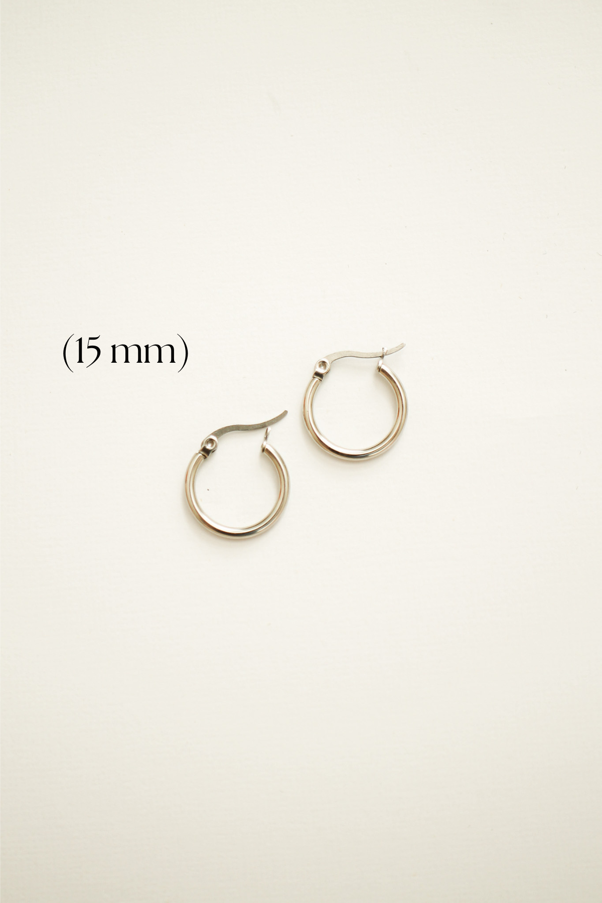 Silver Megan Hoop Earrings - 4 Size Options for Women | Perfect for Everyday Wear, Parties & Gifts