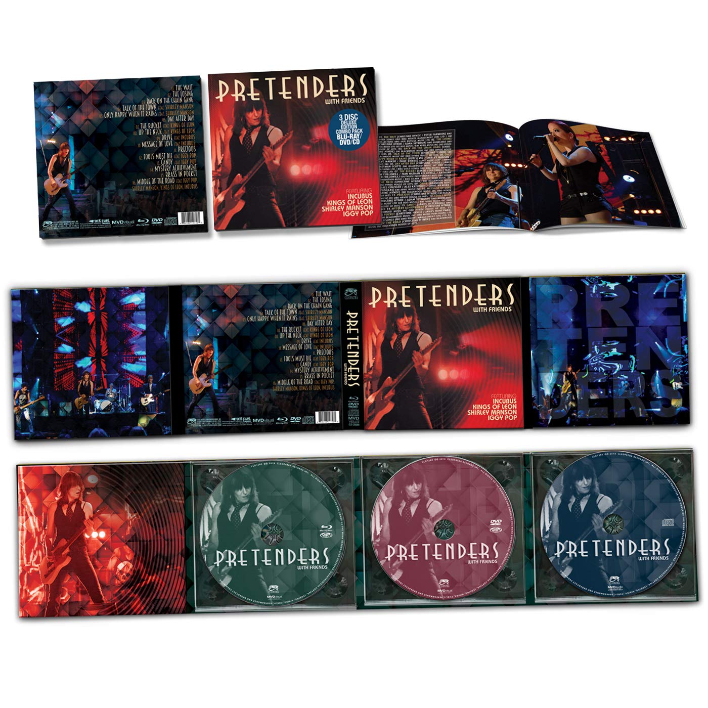 Pretenders with Friends Featuring Iggy Pop, Incubus, Kings of Leon & Shirley Manson - Exclusive Music Collaboration for Rock Fans | Perfect for Parties, Gifts & Collectors