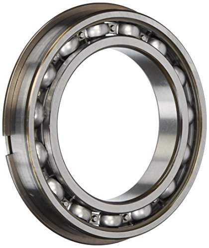 SKF 6020 NR Deep Groove Ball Bearing - Open Snap Ring, Steel Cage, C3 Clearance - 100mm ID x 150mm OD x 24mm Width - 54000lbf Static & 60500lbf Dynamic Load Capacity - Ideal for Industrial Machinery, Automotive & Heavy Equipment Applications