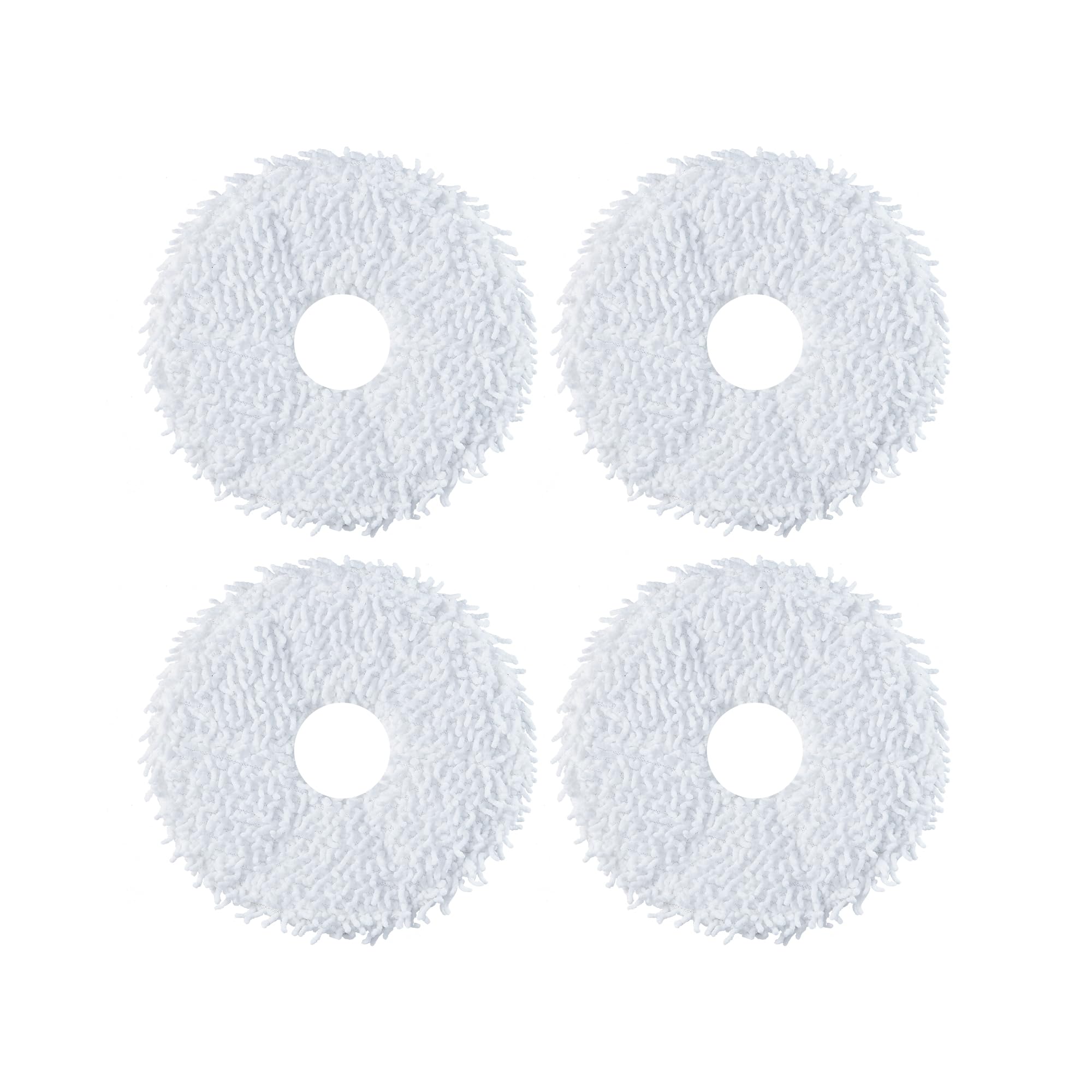 EUREKA J12 Ultra-MOP Vacuum Robot Accessories, Cotton, White - Perfect for Hardwood Floors & Pet Hair Cleaning