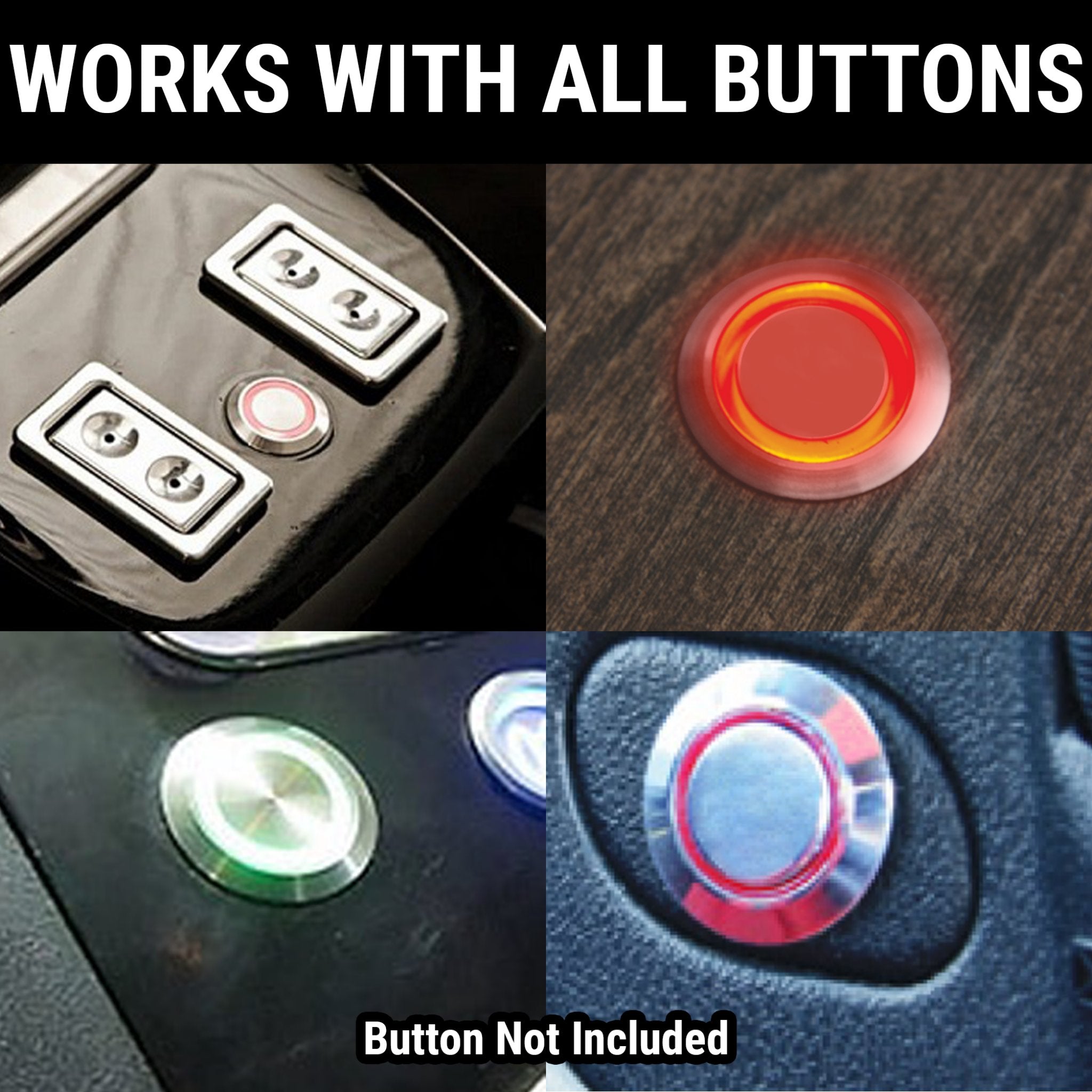 1901-1907 Oldsmobile Model B Windshield Wiper Control Module - 3 Position Push Button Kit (On/Off/Low/High) - Perfect for Classic Car Restoration & Vintage Auto Parts Collection
