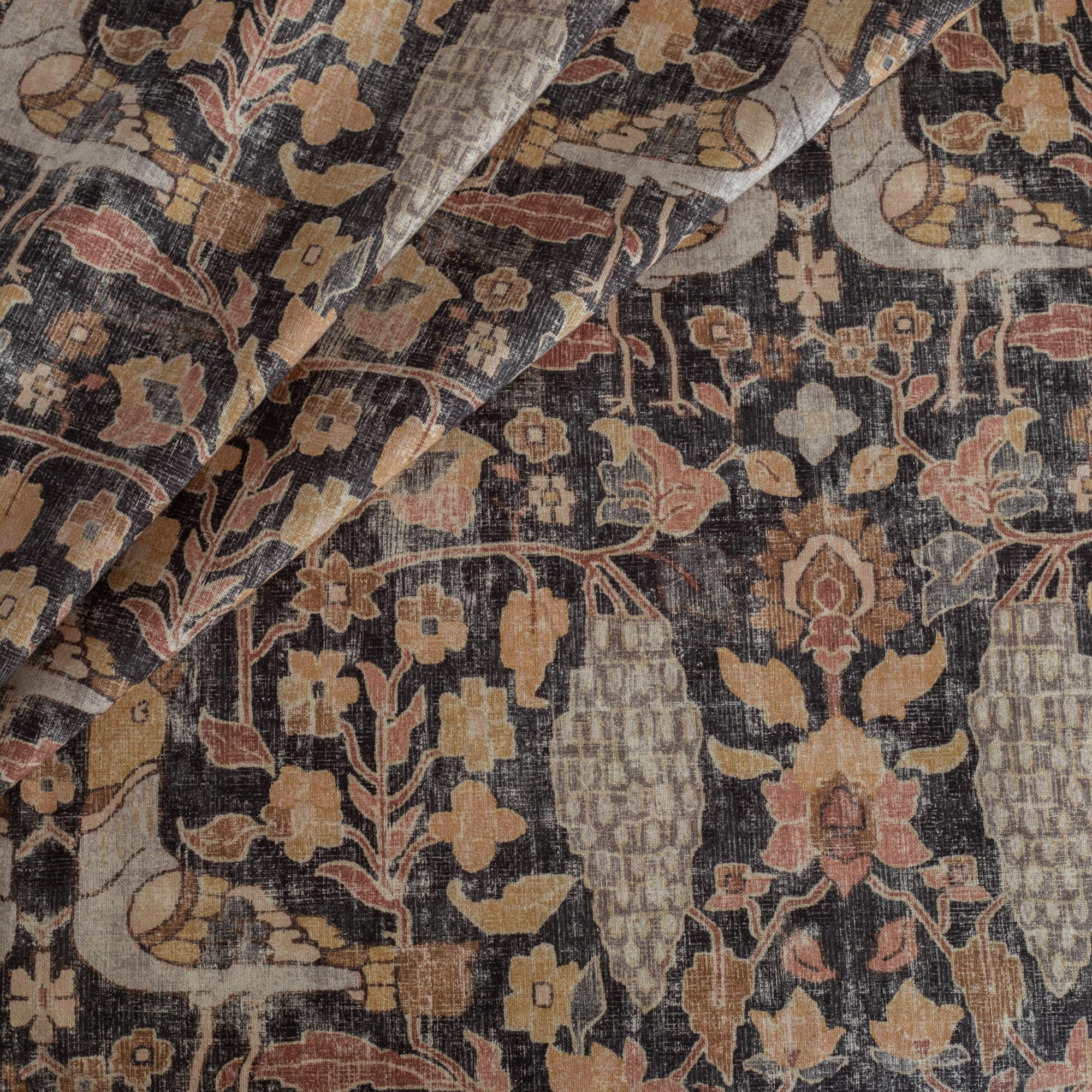 Premium Walnut Fabric by Kalida - Soft, Durable & Stylish Upholstery Material for Furniture, Curtains & Home Decor