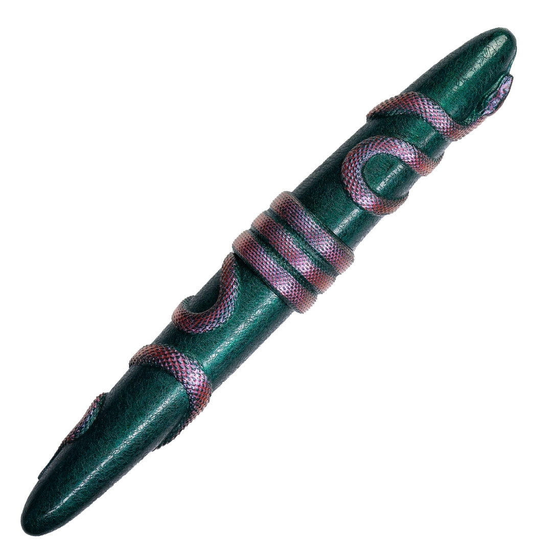 Benu Viper Fountain Pen - Premium Mangrove Viper Design for Writing, Calligraphy & Gift Giving - Perfect for Professionals, Students & Collectors