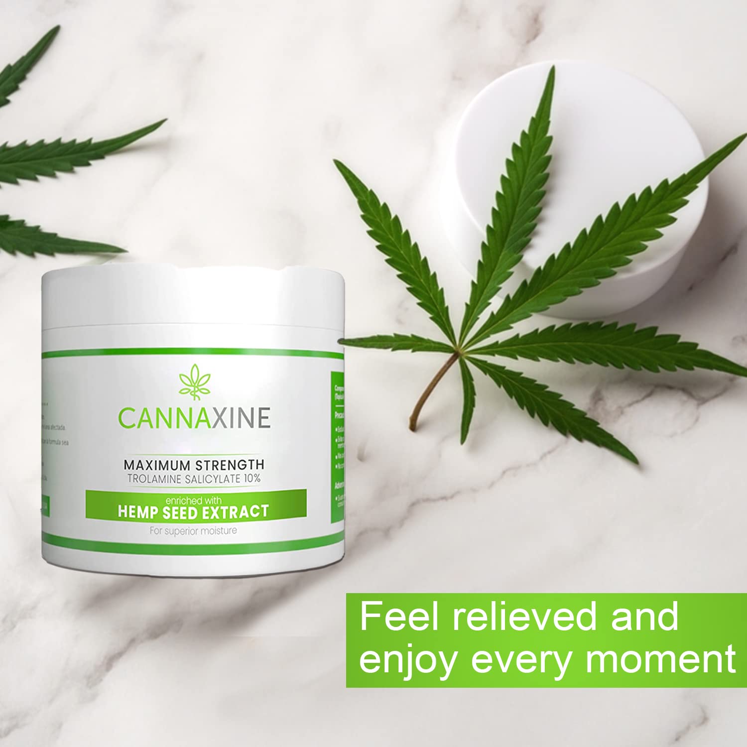 Cannaxine Instant Numbing Hemp Cream & Roll On Set - Maximum Strength Vegan Pain Relief for Shoulder, Knee, Foot, Neck, Muscle & Joint Pain - Backache Relief (Pack of 3) | Perfect for Post-Workout Recovery & Chronic Pain Management