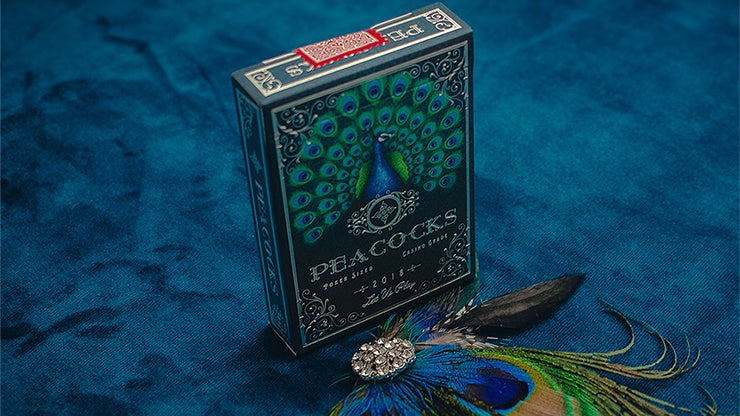 Premium Peacock-Themed Playing Cards - Elegant Design for Poker, Magic Tricks & Game Nights - Perfect for Parties, Gifts & Collectors