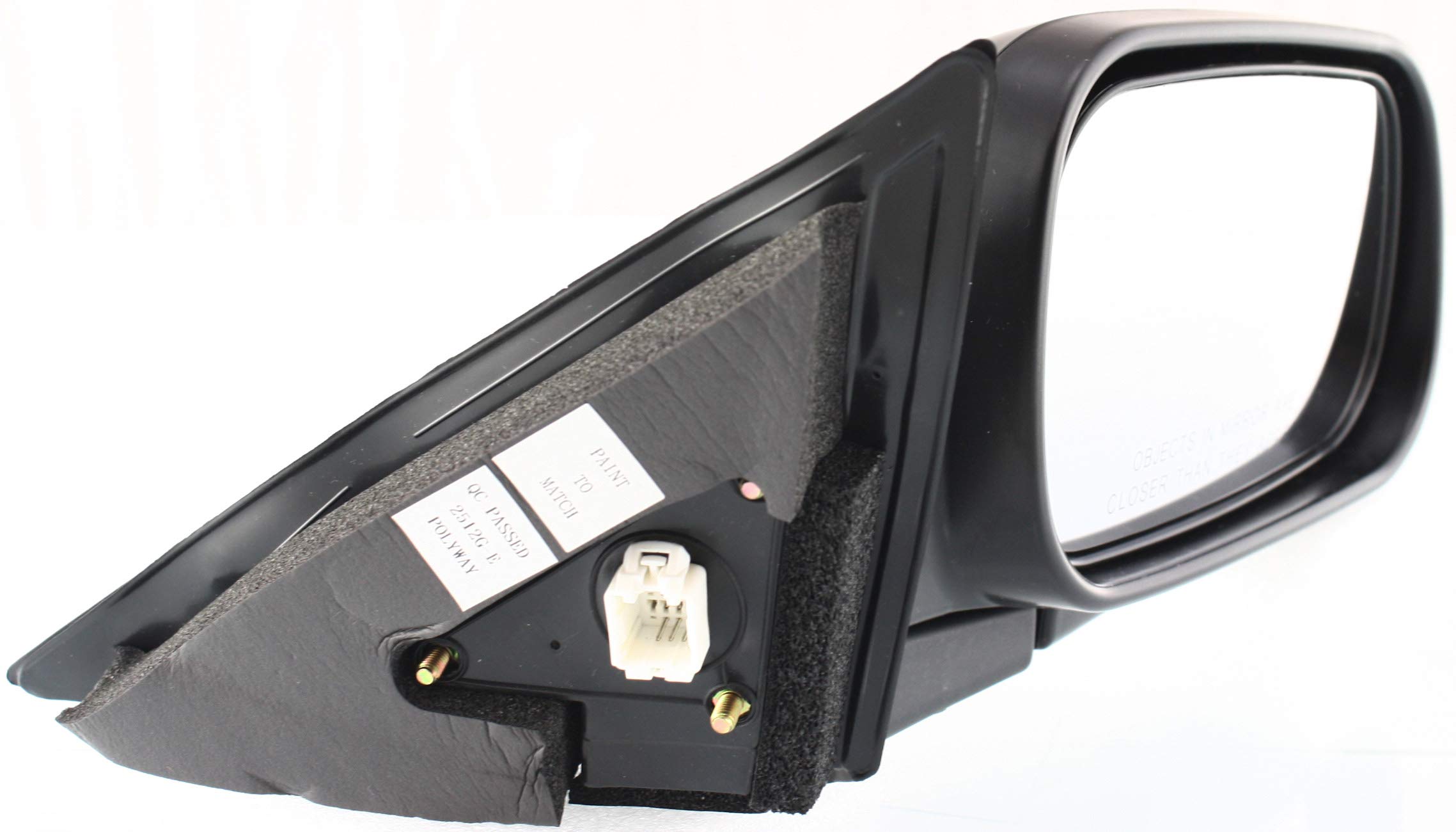 1994-1997 Honda Accord Coupe Power Side Mirrors - Driver & Passenger Side Heated Paintable Auto Replacement Mirrors for Enhanced Safety & Style | Perfect for Night Driving, Parking Assistance & Custom Paint Matching