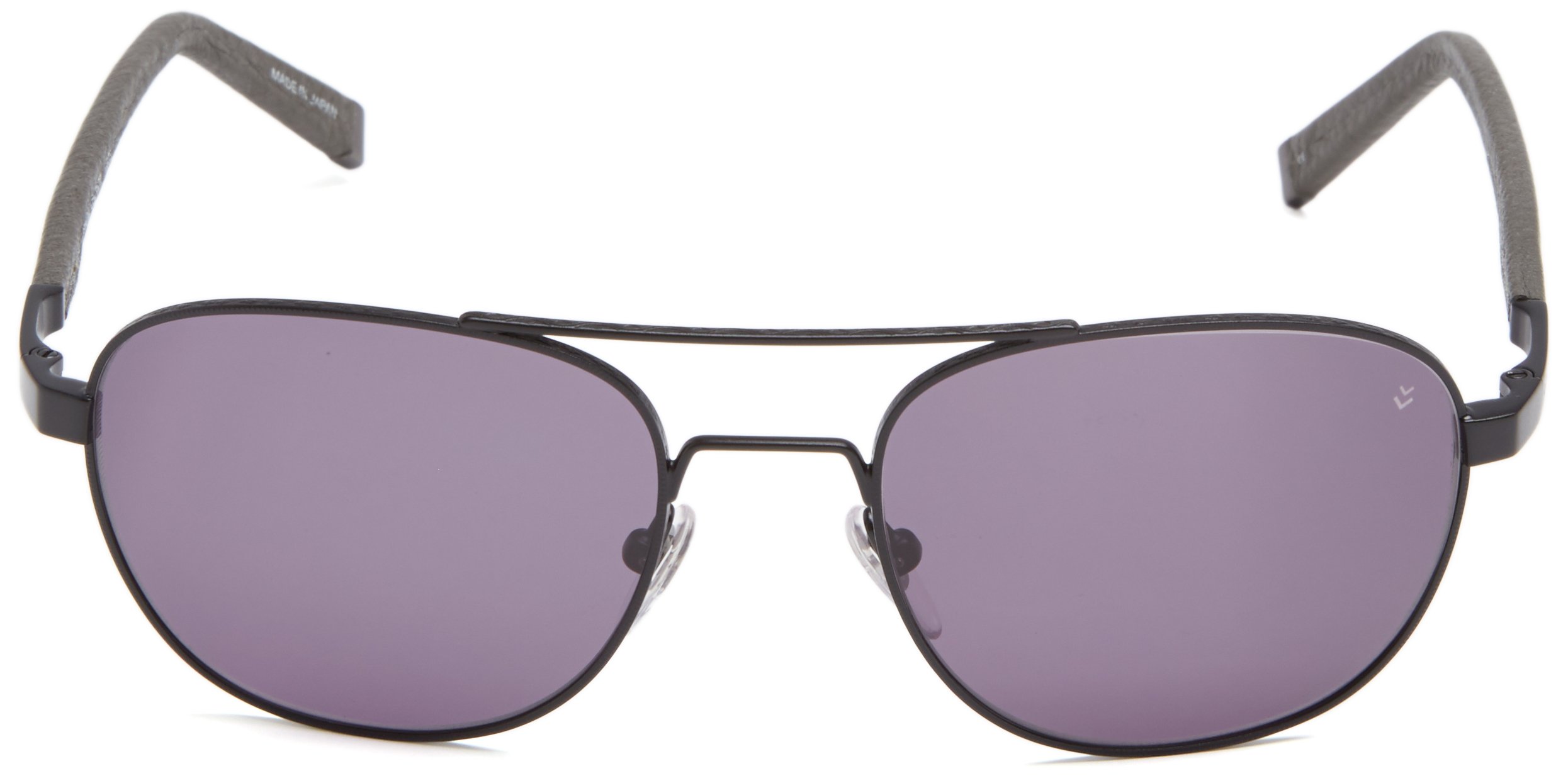John Varvatos V775 Aviator Sunglasses for Men - Polarized UV Protection Pilot Shades - Perfect for Driving, Travel & Outdoor Adventures