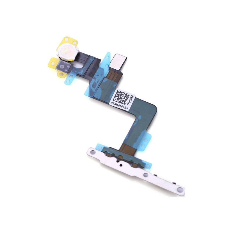 iPhone 6s Plus Power Flex Cable with Metal Bracket - Replacement Part for DIY Phone Repair | Fix Charging & Data Transfer Issues