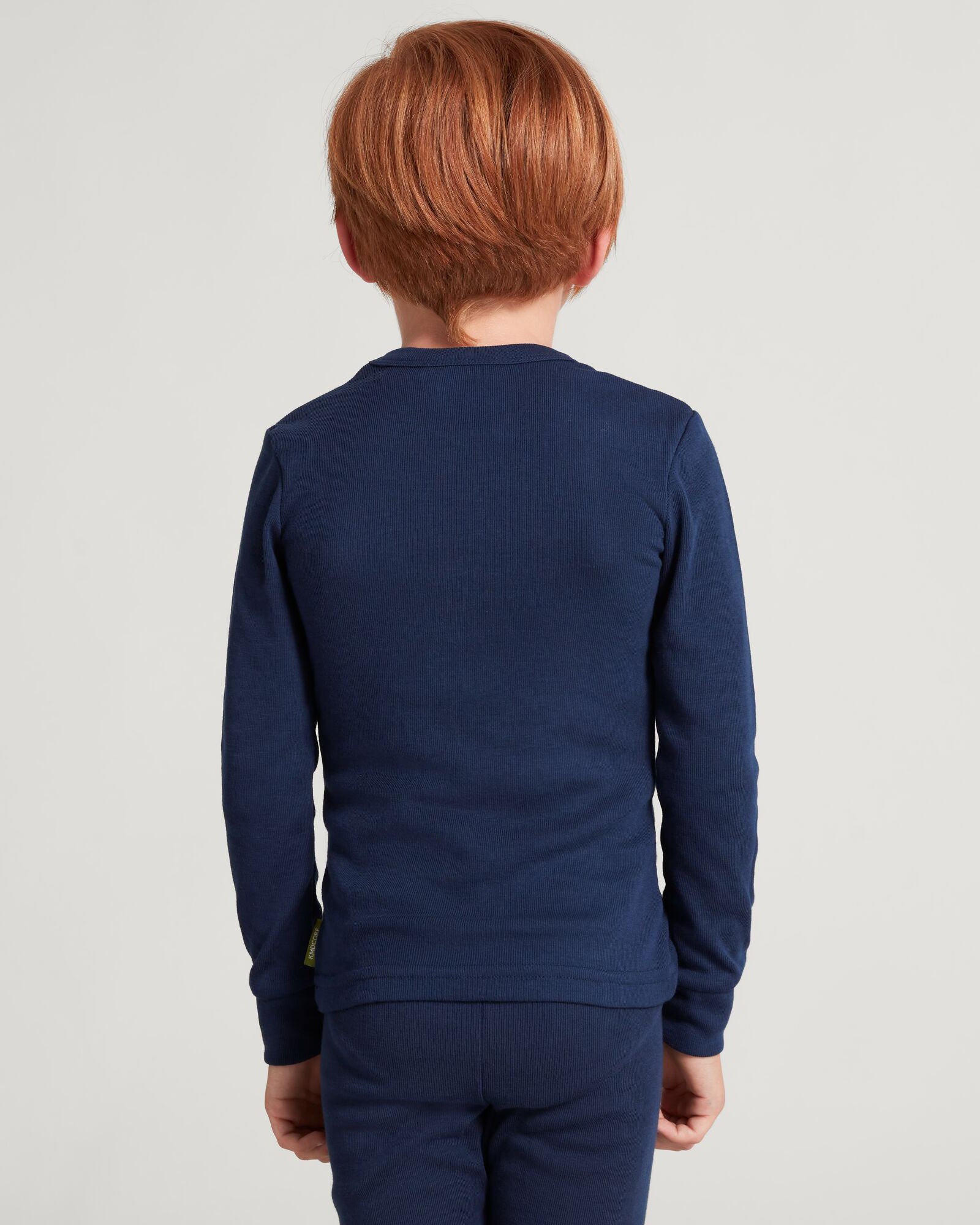 KMDCore Kids' Long Sleeve T-Shirt - Navy Blue | Comfortable Cotton Top for Boys & Girls | Perfect for School, Playdates & Outdoor Activities