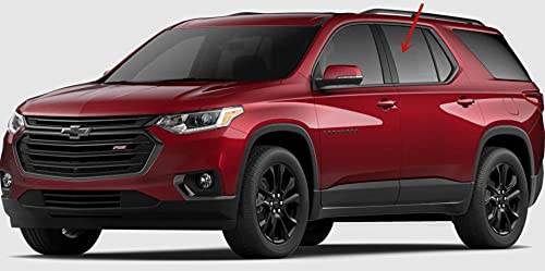 Privacy Driver Side Rear Window Glass Replacement for Chevrolet Traverse 2018-2023 - OEM Fit, Easy Installation for Enhanced Vehicle Security and Comfort