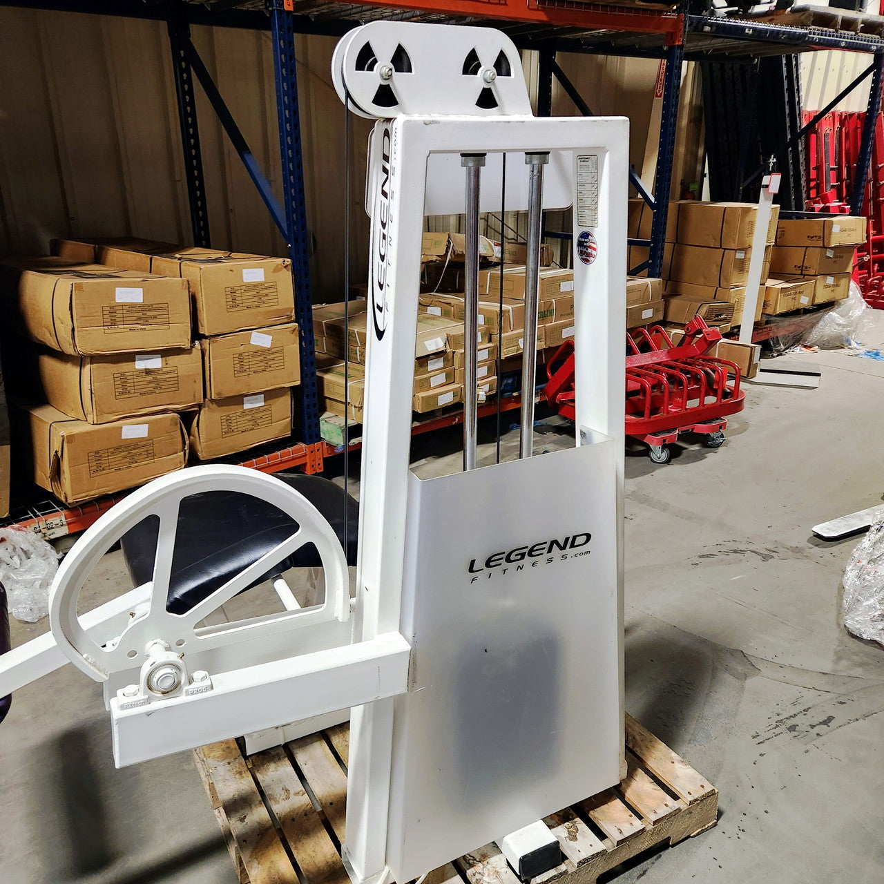 Refurbished Legend Fitness Prone Leg Curl Machine - Commercial Grade Gym Equipment for Home & Professional Workouts