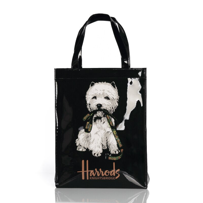Eco-Friendly Women's Floral Tote Shopping Bag - Reusable Grocery Bag for Beach, Market & Daily Use