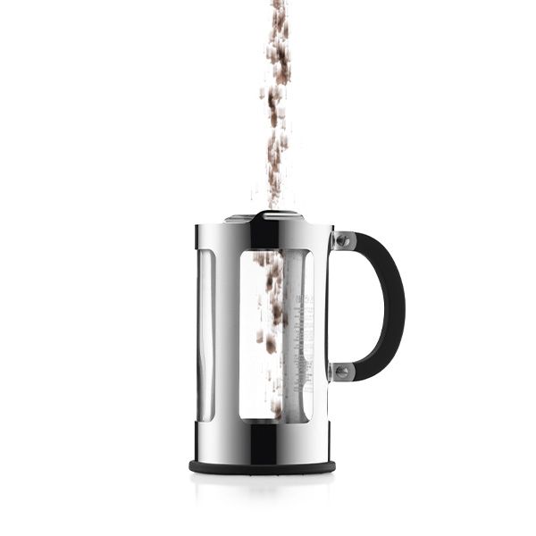 Bodum Chambord 34 Oz French Press Coffee Maker - 8 Cup Stainless Steel Plunger Pot for Rich & Smooth Coffee - Perfect for Home, Office & Camping Brewing