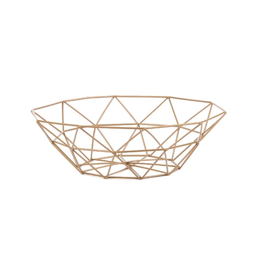 ZCHAN 1-Tier Countertop Fruit Basket Holder & Decorative Bowl Stand - Organize Fruits, Vegetables, Snacks & Home Decor - Perfect for Kitchen Counter, Dining Table & Pantry Storage