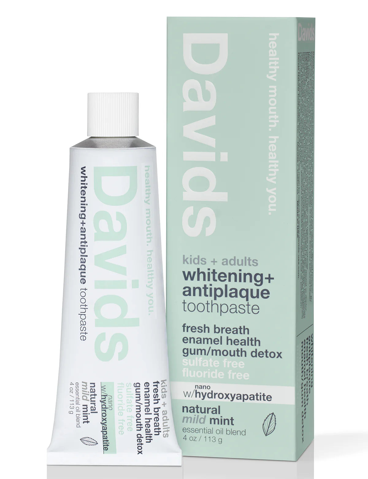 Premium Mild Mint Nano Hydroxyapatite Toothpaste for Sensitive Teeth - Enamel Repair & Whitening - Ideal for Daily Oral Care & Fresh Breath