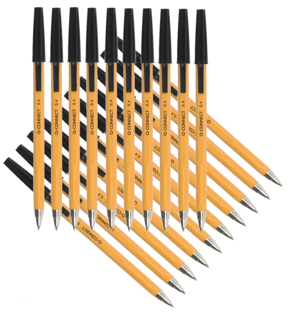 Premium Black Ballpoint Pen for Smooth Writing & Office Use