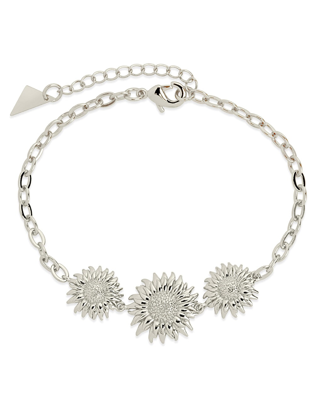 Solaris Sunflower Chain Bracelet for Women - Dainty Gold Plated Floral Jewelry Gift for Her - Perfect for Everyday Wear, Parties & Special Occasions