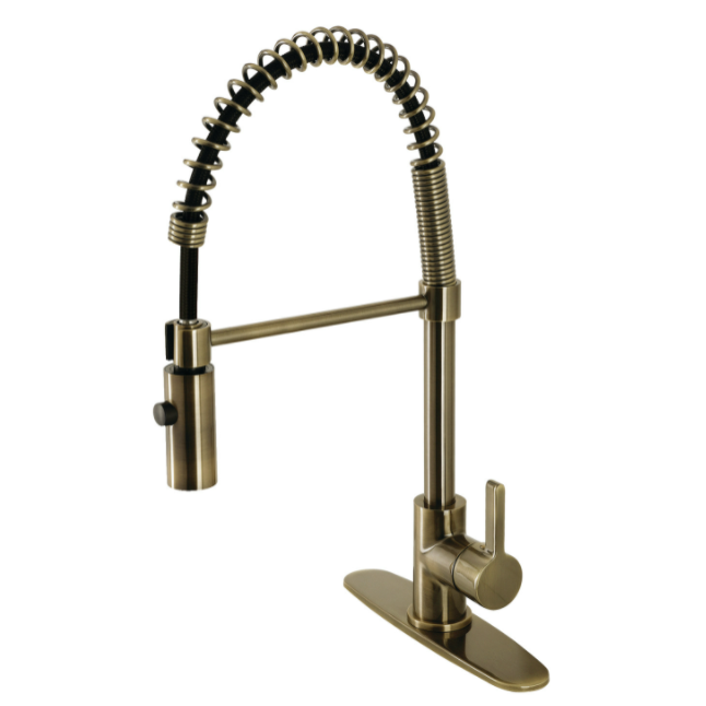High-Quality Continental Single Handle Pre Rinse Kitchen Faucet - Perfect for Modern Home Kitchens & Commercial Use