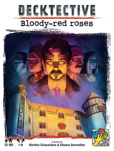 Decktective: Bloody Red Roses - Murder Mystery Card Game for Adults | Solve Crime Scenes with Clues & Strategy | Perfect for Game Nights, Parties & Team Building