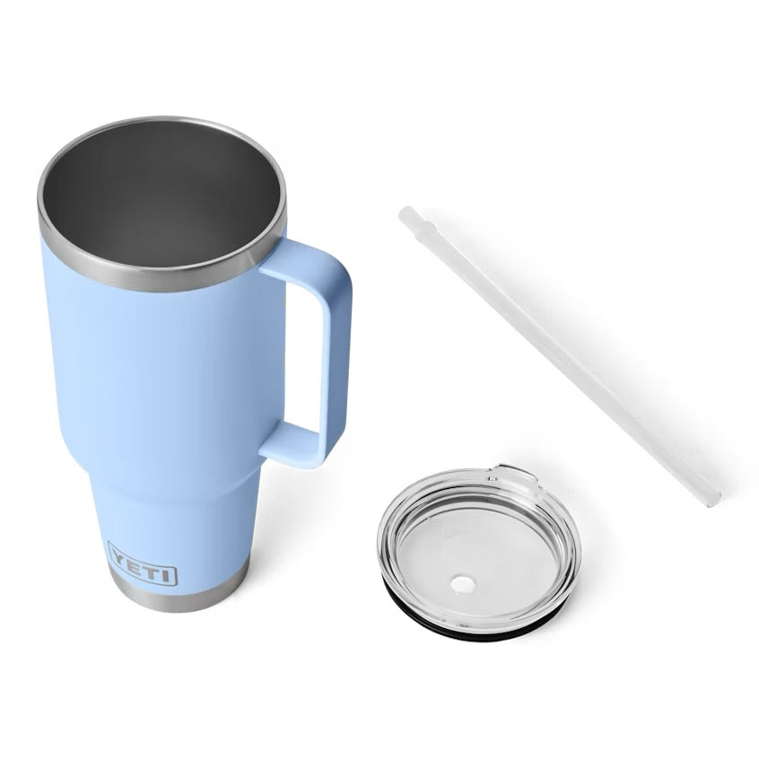 Yeti Rambler 42 oz Stainless Steel Insulated Straw Mug - Keeps Drinks Cold for Hours, Perfect for Outdoor Adventures, Camping, and Travel