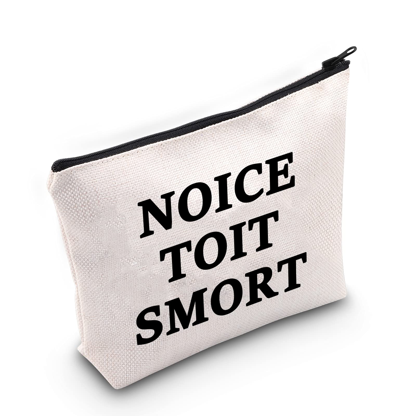 Funny Brooklyn Nine-Nine Lovers Gift - Noice Toit Smort Makeup Bag for Jake Peralta Fans | Perfect for Cosmetics, Travel & TV Show Enthusiasts
