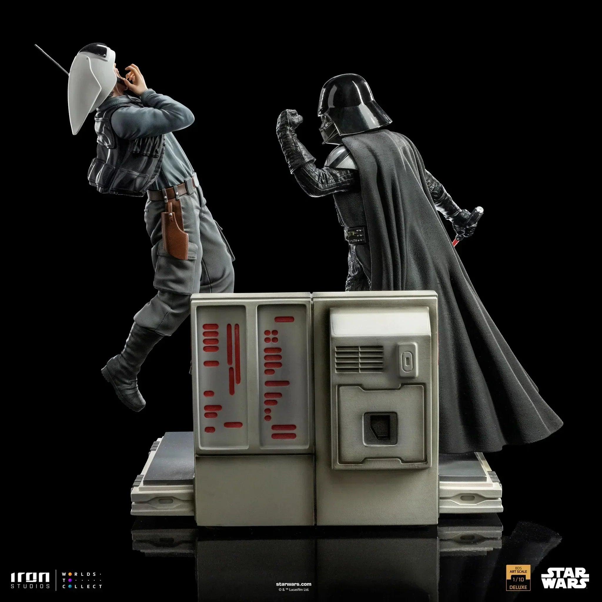 Iron Studios Star Wars: Rogue One Darth Vader Deluxe BDS Art Scale 1/10 Statue - Premium Collectible for Display & Home Decor