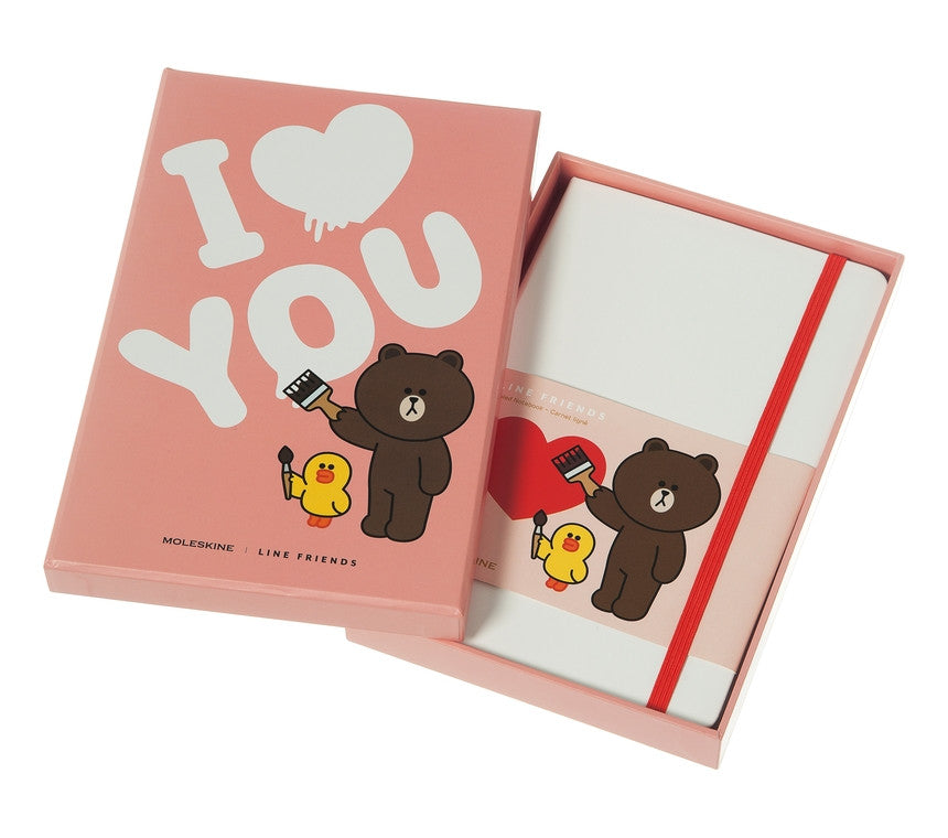 A Tale of Creativity and Love: The Moleskine Limited Edition LOVE LINE FRIENDS Notebook
