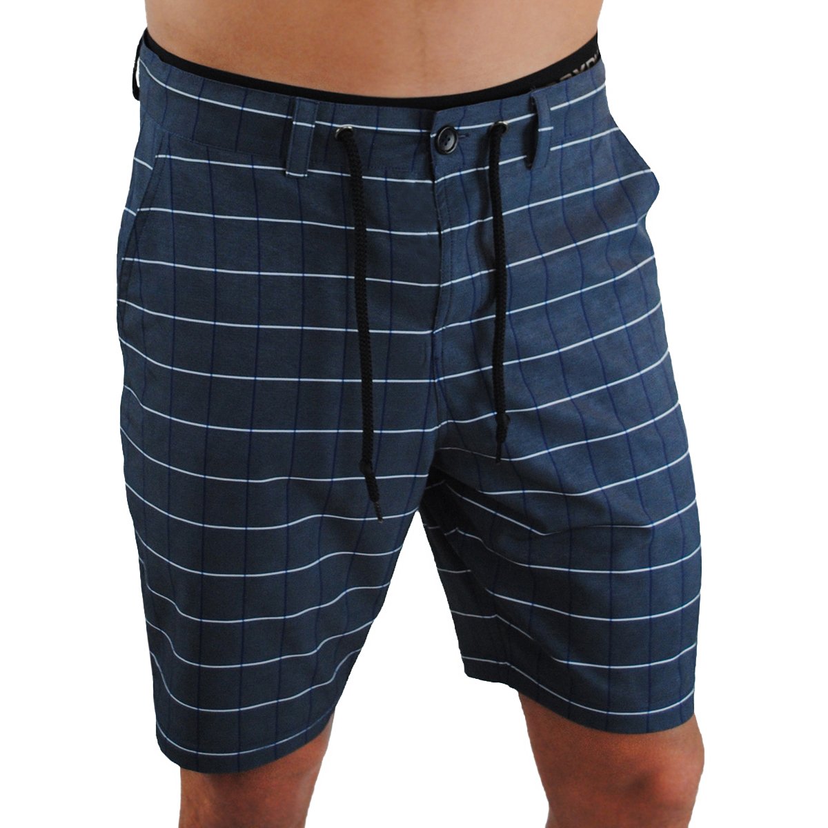 Men's Quick-Dry Plaid Swim Trunks - Athletic Boardshorts for Swimming, Golf & Beach | Comfortable Casual Shorts for Summer Outdoor Activities