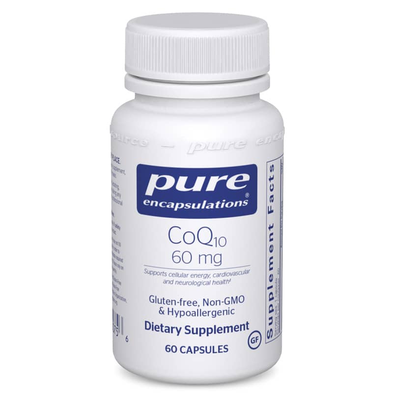 CoQ10 60mg 120 Capsules - Premium Ubiquinol Supplement for Heart Health, Energy & Antioxidant Support - Supports Cardiovascular Function & Cellular Energy Production (Great for Active Adults & Seniors)