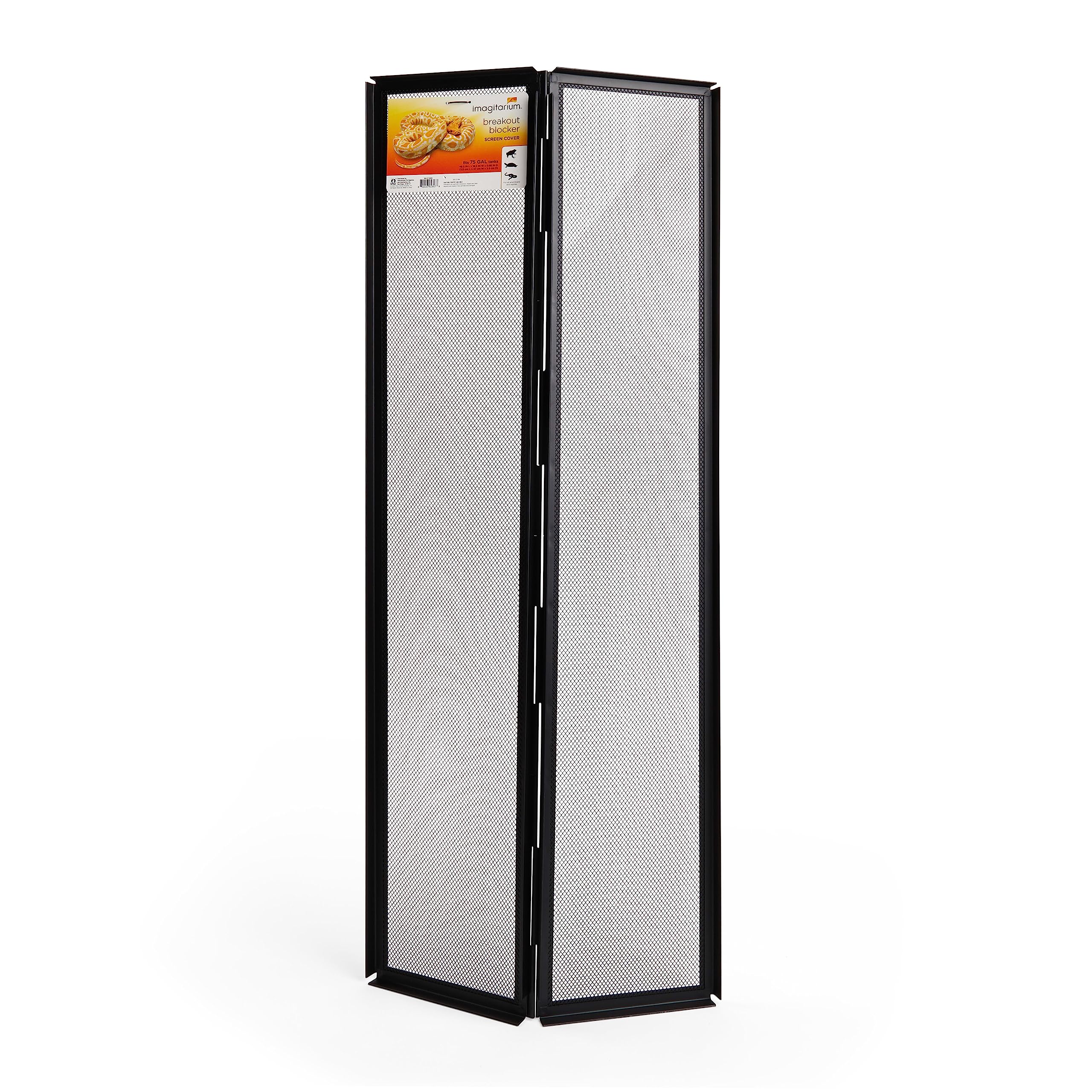 Imagitarium 75 Gallon Terrarium Screen Cover - Durable Reptile Tank Lid for Snakes, Lizards & Geckos - Perfect for Reptile Habitats & Enclosures