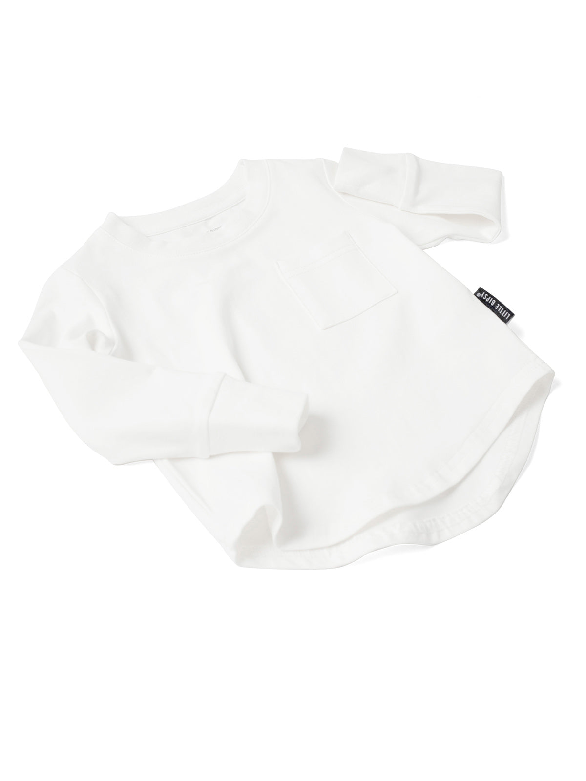 Long Sleeve Pocket T-Shirt for Men - Comfortable Cotton White Casual Shirt | Perfect for Everyday Wear, Work & Outdoor Activities