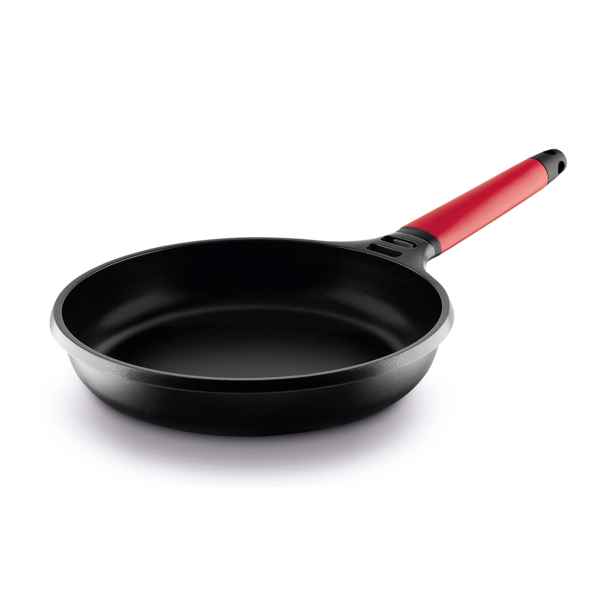 **20cm Red Induction Frying Pan - Non-Stick Skillet for Gas, Electric & Induction Cooktops - Perfect for Searing, Frying & Cooking Eggs**