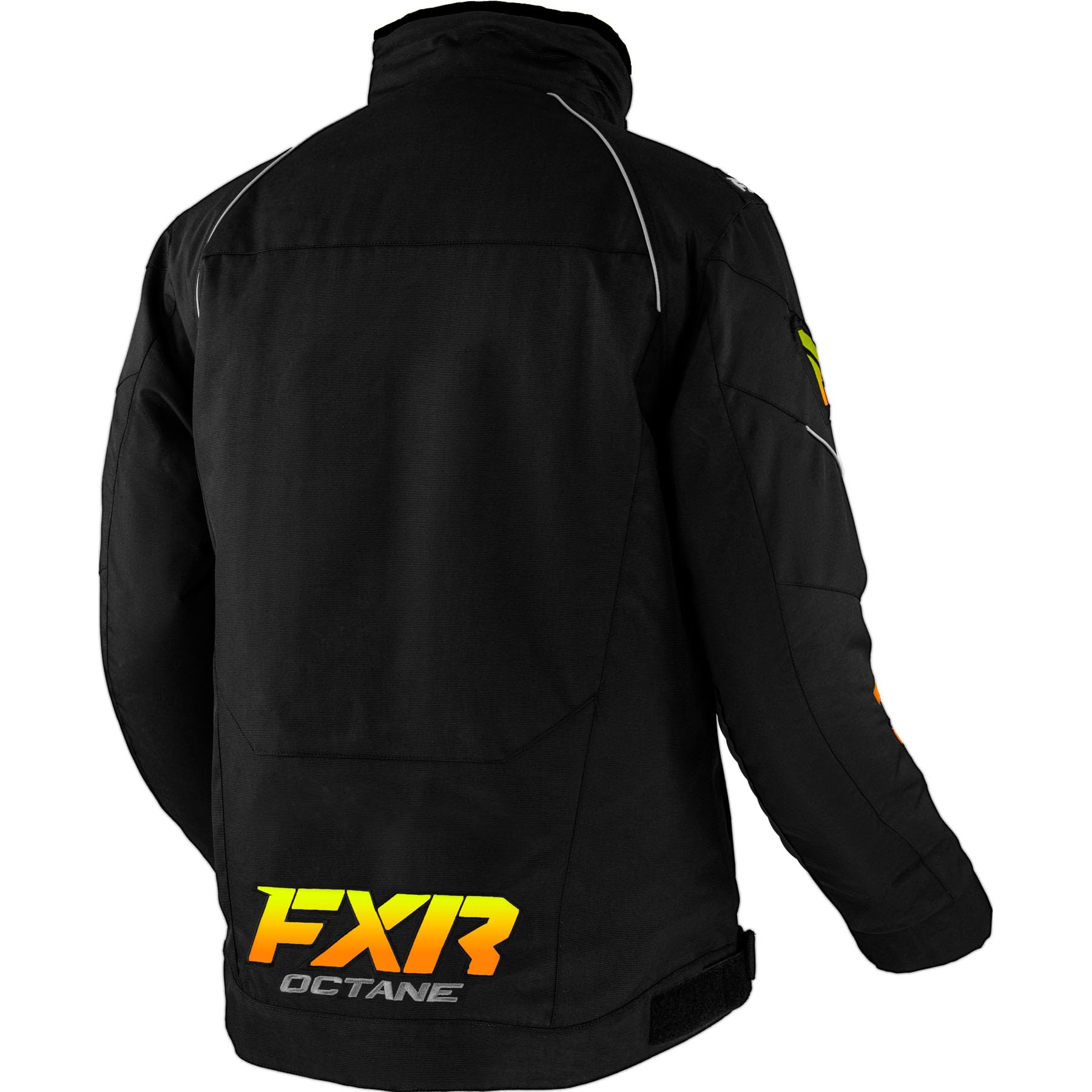 FXR Men's Octane Jacket 2025 - Waterproof Motorcycle Jacket with Thermal Lining (Black/Inferno, 3XL) - Ideal for Winter Riding & Adventure Touring