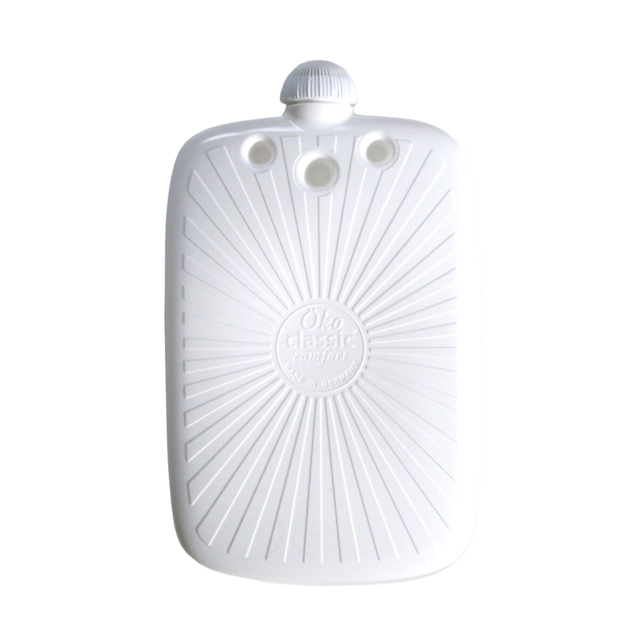 2 Liter Eco-Friendly Hot Water Bottle with Cherry Red Organic Cotton Cover - Rubber-Free, BPA-Free for Pain Relief, Warmth & Comfort - Perfect for Cold Nights, Menstrual Cramps & Winter Relaxation