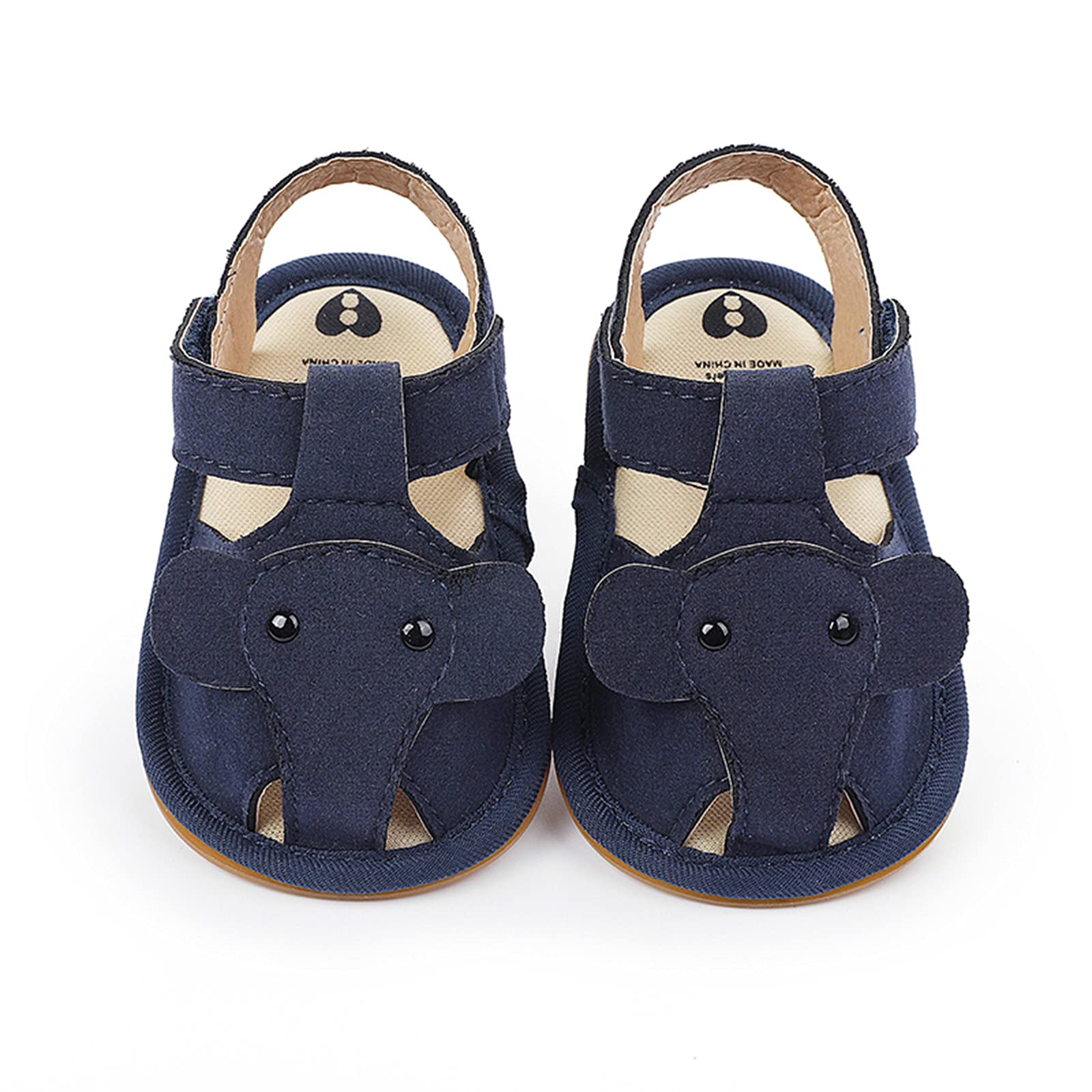 **Toddler Girls' Elephant Sandals - Soft Sole Beach Sandals for Baby Girls, Summer Prewalker Shoes for Comfortable Walking & Outdoor Play**    *(Perfect for Beach Trips, Park Walks, and Everyday Playtime!)*