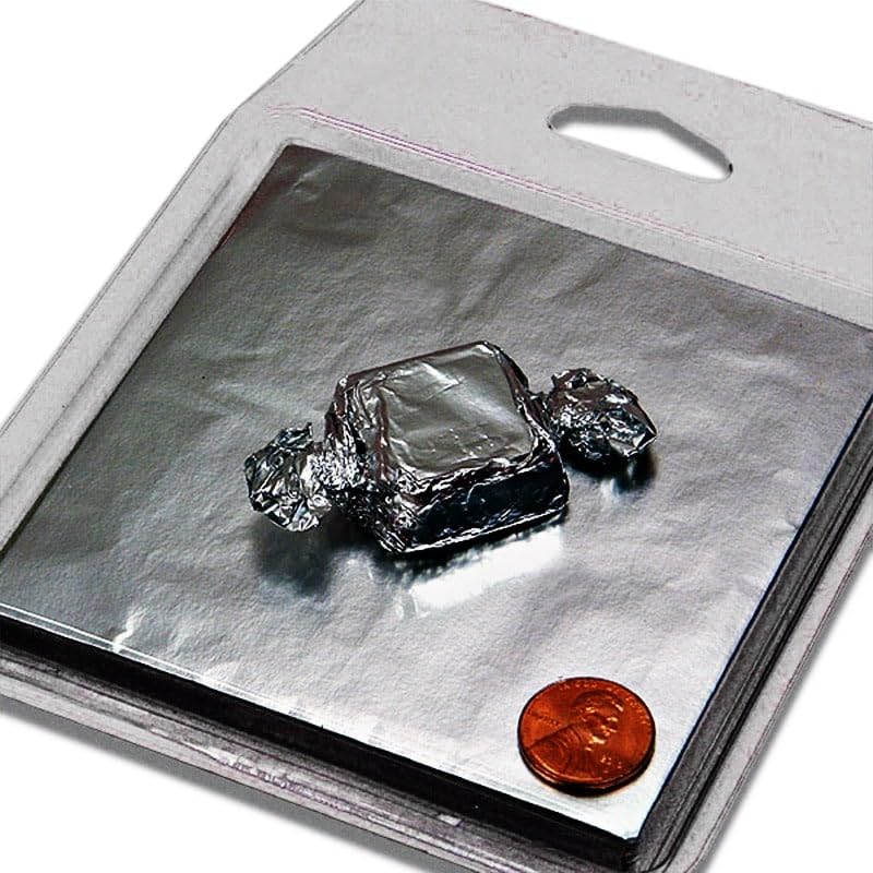 Premium Silver Candy Foil Wrappers 4