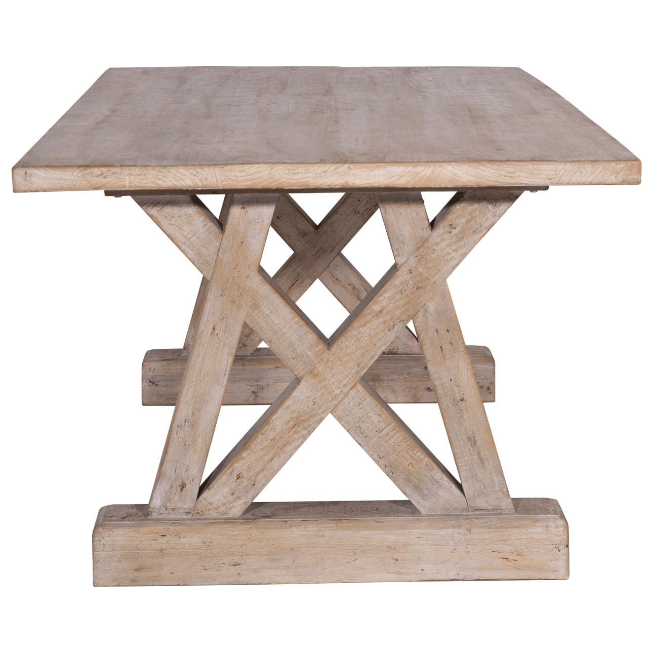 Modern Parsons Dining Table - Solid Wood Rectangular Kitchen Table for 6 - Perfect for Small Spaces, Dining Rooms & Open Floor Plans