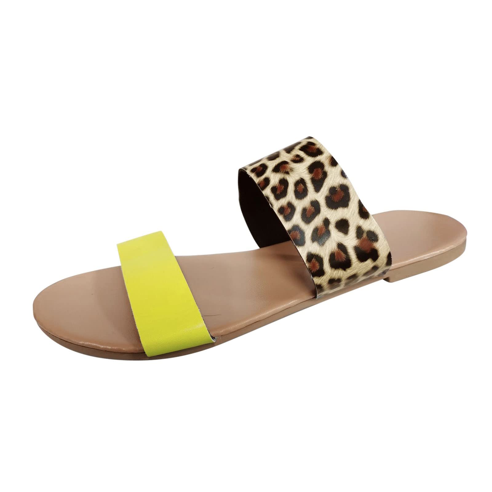Women's Vintage Sunflower Slides Sandals - Plus Size Casual Roman Slippers in Multiple Colors | Perfect for Beach, Pool, and Summer Outfits