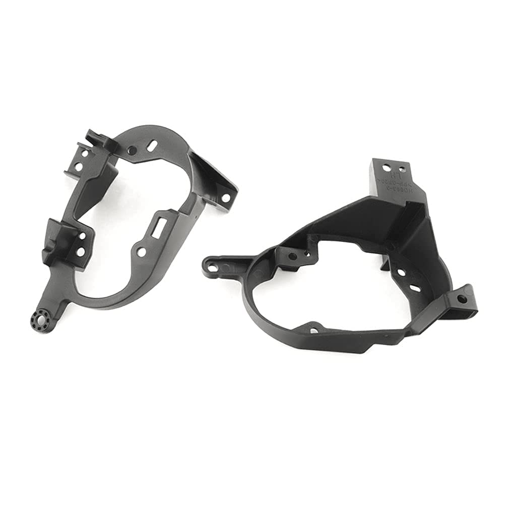 2017-2019 Honda CRV Fog Light Assembly Kit - Chrome Trim Replacement with Wiring Harness, Switch & Bezel (Includes Halogen Bulbs) | Perfect for Off-Road Driving & Night Visibility