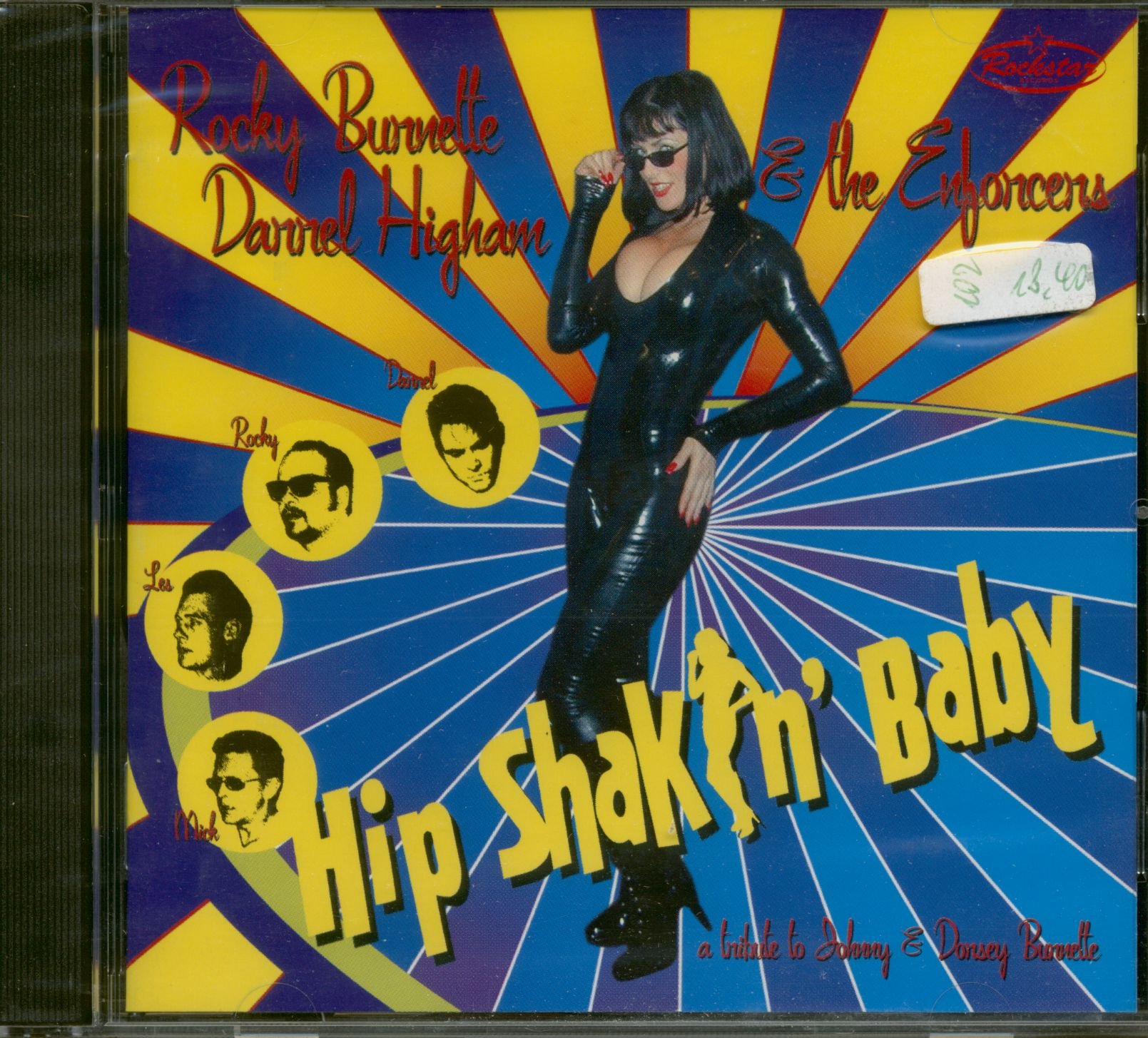 Vintage Rockabilly Baby Onesie - Tribute to Johnny & Dorsey Burnette - Perfect for Concerts, Photo Shoots & Rockabilly Fans