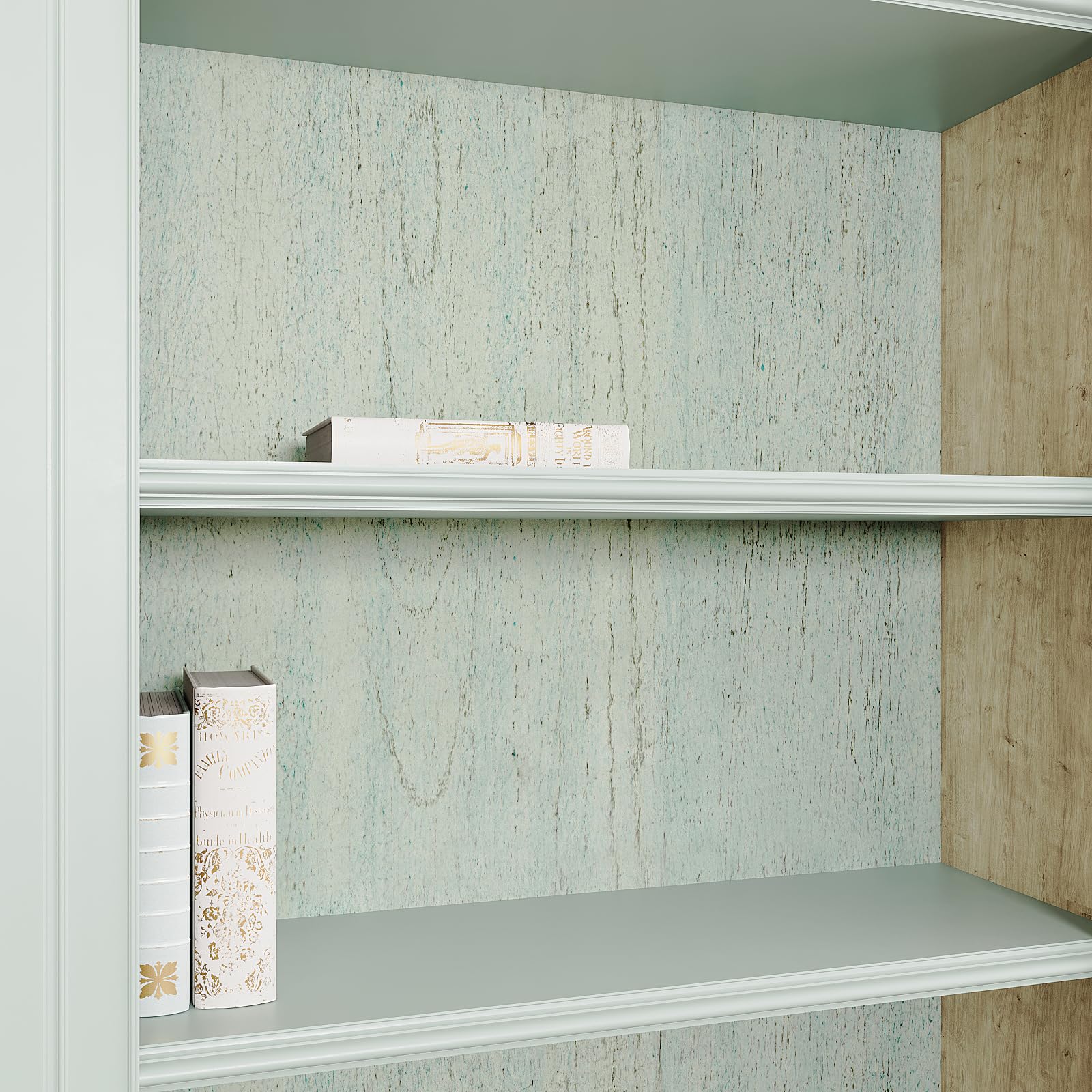 VEELIKE Waterproof Peel and Stick Wood Contact Paper - 15.7