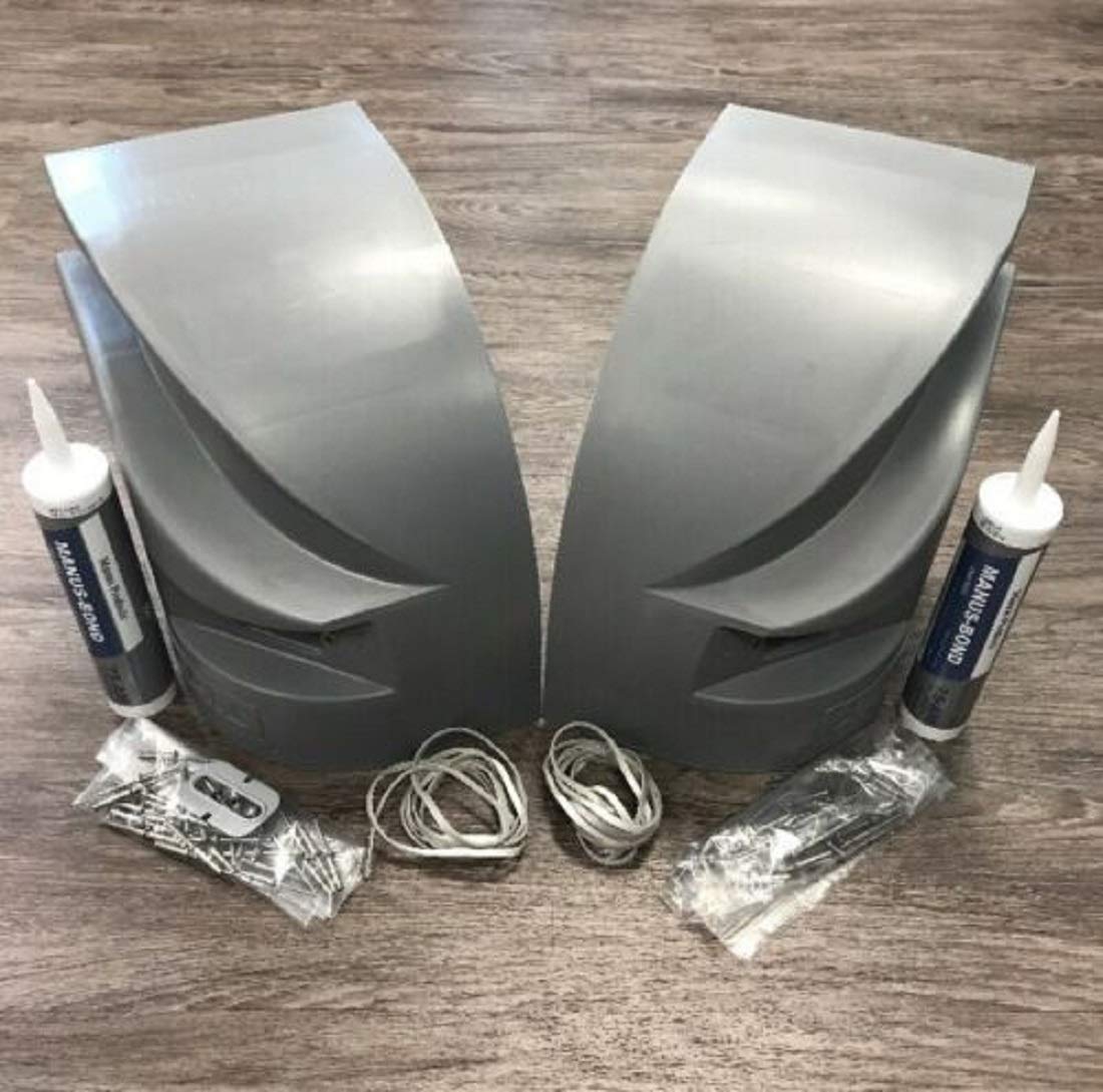 Olson Y 62664 62665 Car Side Mirror Kit - Passenger & Driver Side Replacement for Improved Visibility & Safety - Perfect for Daily Commuting, Highway Driving & Parking Assistance