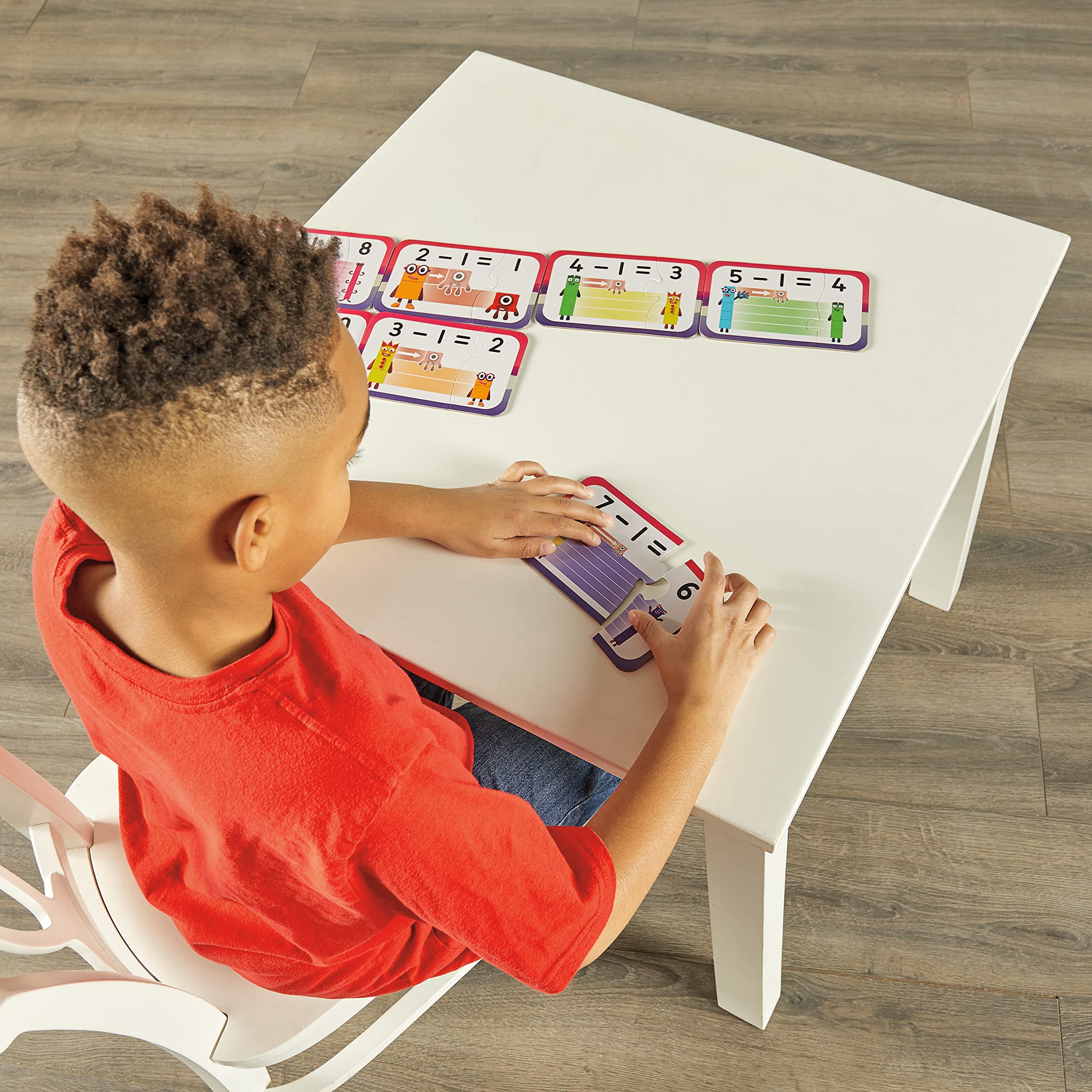 Numberblocks Adding and Subtracting Puzzle Set | Math Learning Toys for Preschool & Toddlers | Educational Matching Game for Kids | Perfect for Easter Basket Stuffers & Classroom Activities